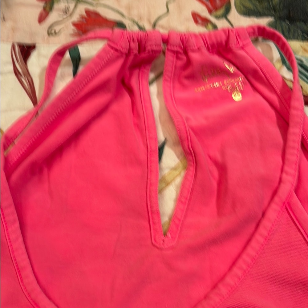Pink Halter Top